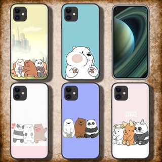 เคสโทรศัพท์ TPU แบบนิ่ม ลาย C288 We Bare Bears สําหรับ iPhone SE 2020 12 Mini 13 Pro Max