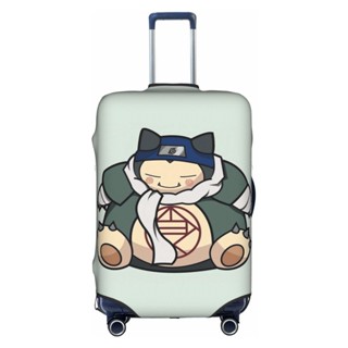 ผ้าคลุมกระเป๋าเดินทาง ลาย Pokemon Snorlax ซักทําความสะอาดได้ 18-32 นิ้ว