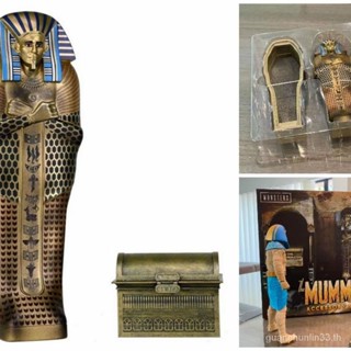 Neca โมเดลฟิกเกอร์ Monster Mummy Pharaoh Coffin ขนาด 23 ซม. สําหรับตกแต่งบ้านตุ๊กตา