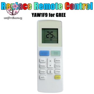 รีโมตคอนโทรลเครื่องปรับอากาศ YAW1F9 แบบเปลี่ยน สําหรับ GREE GWH28AAE-K3NNA2A GWH24ACD-K3NNA1A GWH07AAA-K3NNA2A