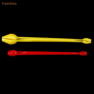 Families&gt; ตะขอพลาสติก แบบสองหัว สําหรับตกปลา 2 ชิ้น