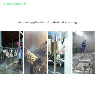 Greatshore หัวฉีดเทอร์โบแรงดันสูง 360 องศา 1 ชิ้น° หัวฉีดเทอร์โบ 4000 PSI TH