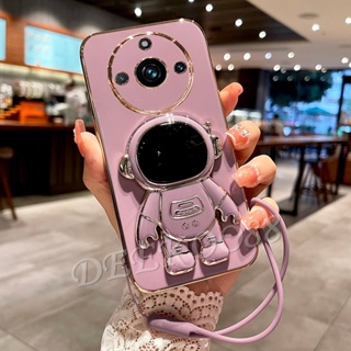 เคสโทรศัพท์มือถือ แบบนิ่ม ลายการ์ตูนนักบินอวกาศ 3D มีป็อบอัพ สําหรับ Realme 11 10 Pro Plus Pro+ Coca-Cola Edition C53 C55 NFC 4G 5G 2023