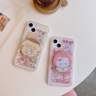 เคสโทรศัพท์มือถือแบบแข็ง ลาย Purin สําหรับ iPhone 11 12 12Pro 12ProMax 13 13Pro 13ProMax 14 14Pro 14ProMax