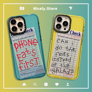 เคสโทรศัพท์มือถือ TPU แบบใส กันกระแทก ลายโน้ต สีนีออน แฟชั่น สําหรับ iPhone 14 13 12 Pro Max 11