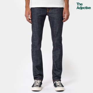 Nudie Jeans/ Thin Finn-Organic Dry Twill ยีนส์ทรงกระบอกเล็ก เข้ารูป กางเกงยีนส์ทรง Thin Finn ใส่สวย ยีนส์11 oz