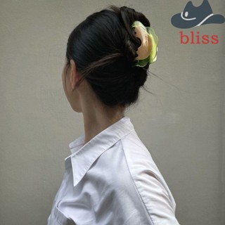 BLISS กิ๊บติดผม รูปคลื่น มังกร ผลไม้ เรขาคณิต สไตล์เกาหลี สําหรับผู้หญิง