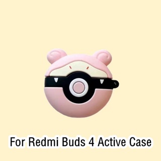 【จัดส่งรวดเร็ว】เคสหูฟัง แบบนิ่ม ลายการ์ตูน สําหรับ Redmi Buds 4 Redmi Buds 4