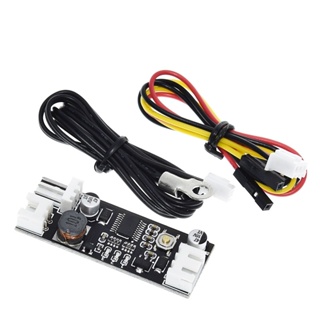 โมดูลควบคุมอุณหภูมิพัดลม 12V 0.8A DC PWM 2-3 NTC B 50K 3950 สําหรับคอมพิวเตอร์