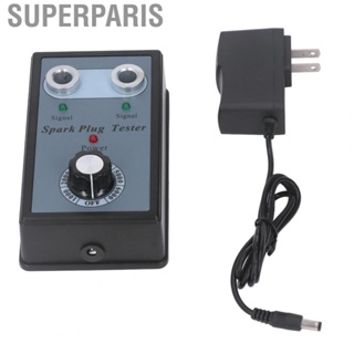 Superparis Spark Plug Tester Tool US 100‑240V Engine Ignition Coil Adjustable Easily Observe for Car