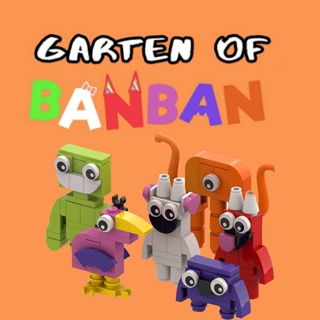 Moc ของเล่นบล็อกตัวต่อ รูปการ์ตูน Garten Of Banban น่ารัก สําหรับเด็ก
