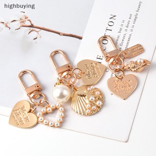 [highbuying] แฟชั่น มุก จี้เปลือกหอย พวงกุญแจ กระเป๋าถือ ผู้หญิง กระเป๋าเป้สะพายหลัง จี้ เครื่องประดับ ของขวัญ สินค้าใหม่