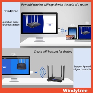 [W&amp;T] อะแดปเตอร์ไวไฟไร้สาย USB ดูอัลแบนด์ 24G 5G บลูทูธ 42 Dongle สําหรับคอมพิวเตอร์ แล็ปท็อป