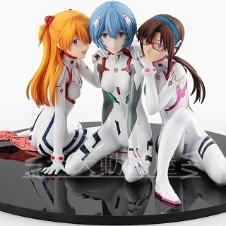 ส่งฟรี พร้อมส่ง โมเดลฟิกเกอร์ Neon Genesis Evangelion EVA Asuka Aya Polly Makibo Combination Sailor Moon สําหรับตกแต่ง