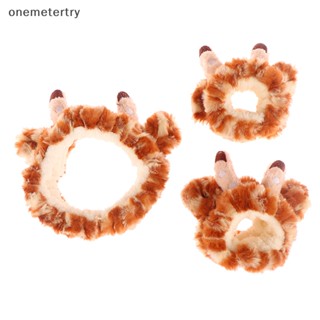 Onem ที่คาดผม ผ้าสักหลาด หูสัตว์ การ์ตูนยีราฟน่ารัก แบบนิ่ม สําหรับผู้หญิง