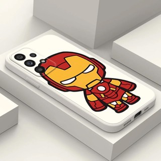 เคสโทรศัพท์มือถือ ซิลิโคนนิ่ม ปิดด้านหลัง ลาย Iron Man สําหรับ Samsung Galaxy S20 S21 FE plus+Ultra 5G