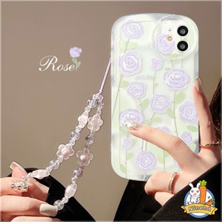 เคสโทรศัพท์มือถือแบบใส กันกระแทก ลายดอกกุหลาบสีม่วง สําหรับ Huawei Y9 2019 Nova 10 9 8 7i 7 Se Pro Nova 5T Y70 Y90 Plus Y7P Y6P Mate 40 30 Pro P40 P30 Pro