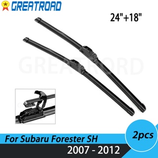 ใบปัดน้ําฝนกระจกหน้ารถยนต์ LHD ขนาด 24 นิ้ว 18 นิ้ว สําหรับ Subaru Forester SH 2007-2012