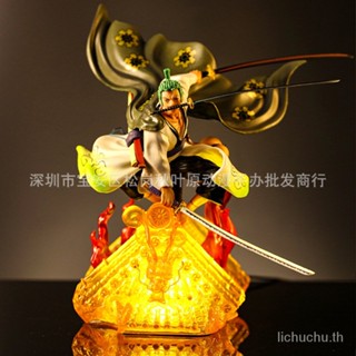 โมเดลฟิกเกอร์ PVC เรืองแสง พรีเมี่ยม รูปการ์ตูนอนิเมะ One Piece Roof Sauron EUPM