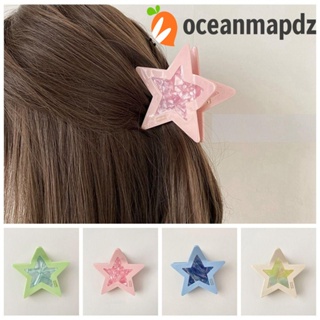 Oceanmapdz กิ๊บติดผม รูปดาวห้าแฉก กรดอะซิติก ดาวห้าแฉก สร้างสรรค์ กิ๊บฉลาม ทุกวัน