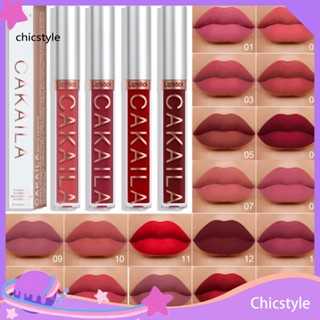 Chicstyle ลิปสติก ลิปกลอส ติดทน 25 มล. สําหรับนักเรียน