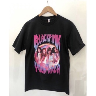 TSHIRTฝ้าย❤️‍🔥[พร้อมส่ง] T-shirt #BLACKPINK chapter1 design5❤️‍🔥s-5xl
