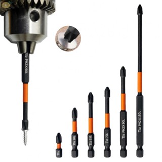 【VARSTR】Bit Resistant Screwdriver Bit Screwdrivers Bit Alloy Steel Cross Impact