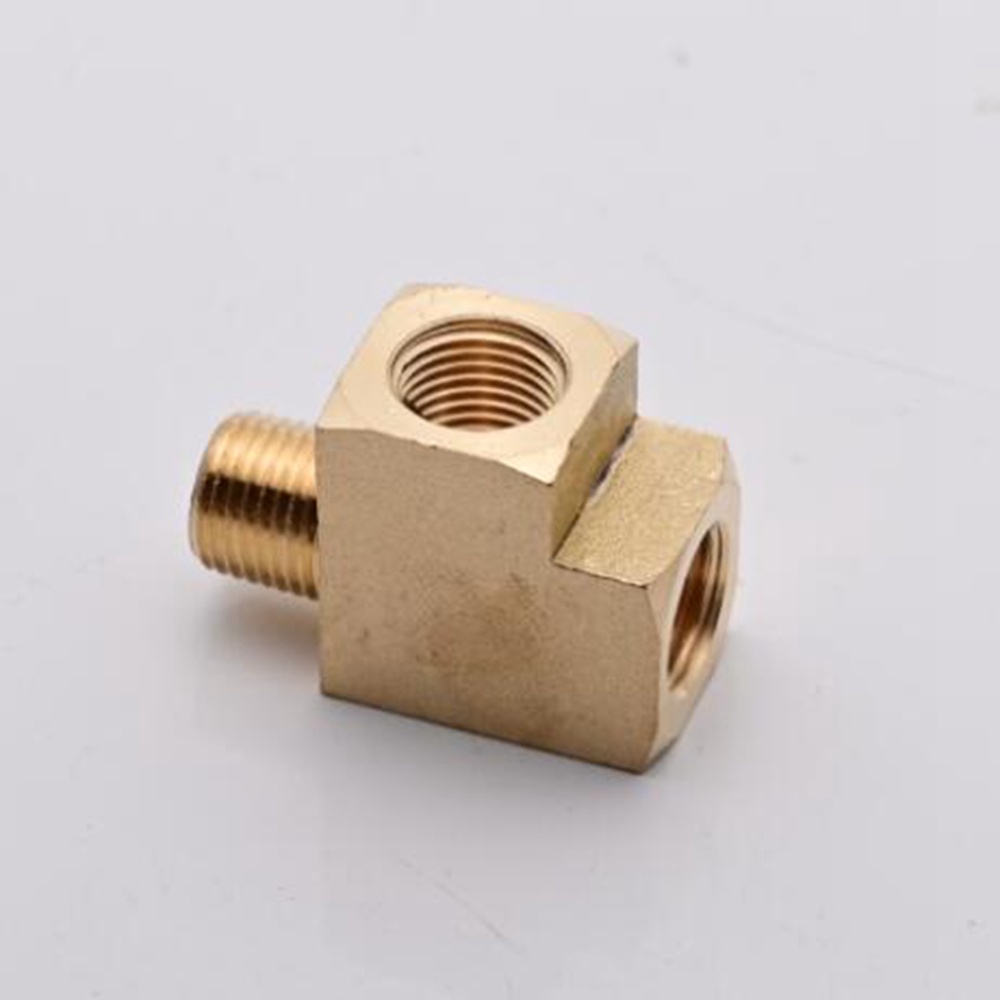 อะแดปเตอร์ข้อต่อท่อทองเหลือง T 3 ทาง NPT 1/8 นิ้ว F x 1/8 นิ้ว F x 1/8 นิ้ว ตัวผู้ สําหรับท่อ ถัง - รูปที่ 2