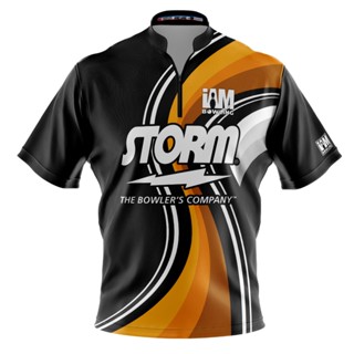 Storm DS เสื้อโปโล แขนสั้น พิมพ์ลายโบว์ลิ่ง 3D 2011-ST