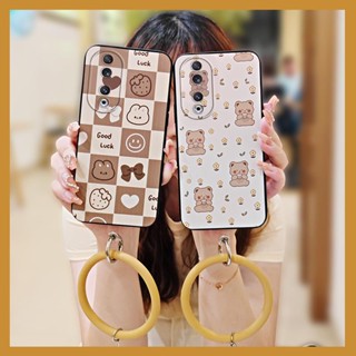 heat dissipation cartoon Phone Case For Honor90 taste soft shell simple texture Back Cover trend Cartoon luxurious personality