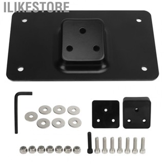 Ilikestore Laydown License  Mount Easy Installation 3 Holes Mounting for Motorbike