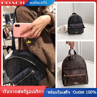 Mini Charlie Backpack 38302 กระเป๋าเป้มินิแฟล็กชิป COAC H กระเป๋าเป้สะพายหลังของผู้หญิง