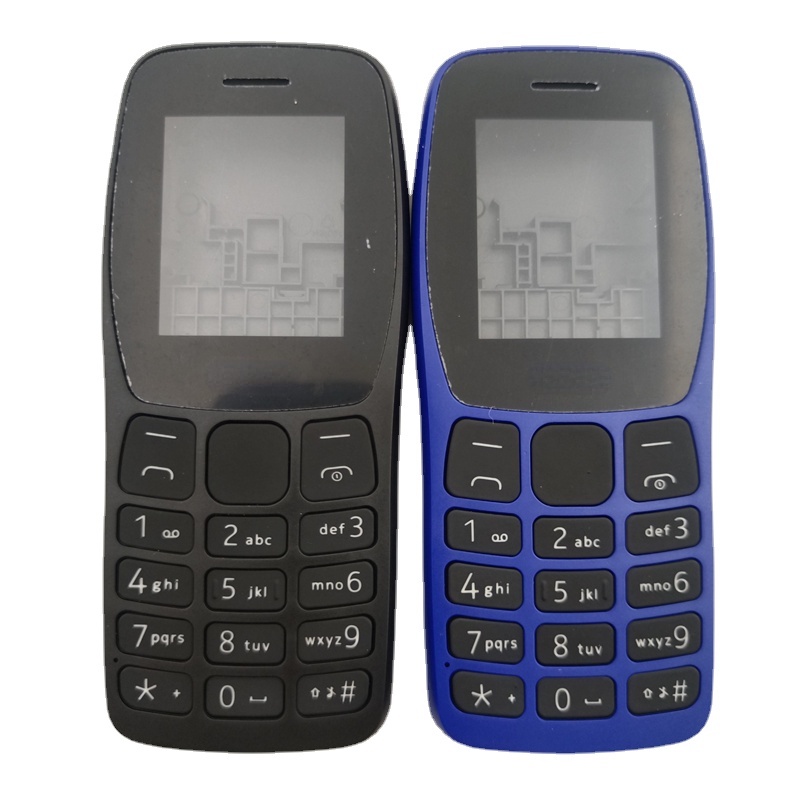 เคสโทรศัพท์มือถือ พร้อมปุ่มกดภาษาอังกฤษ แบบเปลี่ยน สําหรับ Nokia 105 2022