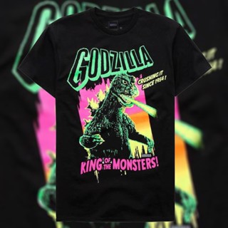 เสื้อยืด Godzilla The King of Monster ท็อปส์ซูเย็น Tees