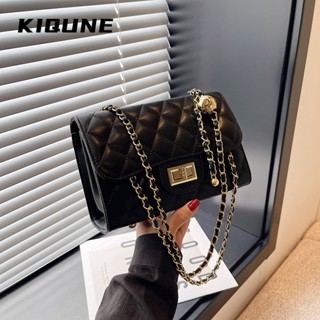 KIQUNE   กระเป๋าสะพาย ข้าง กระเป๋าผู้หญิงสะพายข้าง 2023 new  High quality fashion ทันสมัย Trendy L91TIYU 37Z230910