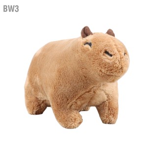 BW3 Capybara Plush Toy Soft สัตว์ป่า Crawling ยัดไส้ของเล่นของเล่นที่ไม่ซ้ำรุ่นตุ๊กตาคอลเลกชันสำหรับเด็ก