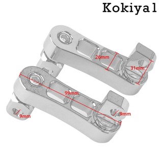 [Kokiya1] อุปกรณ์เมาท์ขาตั้ง ติดด้านหลังรถมอเตอร์ไซค์ ผู้โดยสาร 500264235อะไหล่สกรูอลูมิเนียม A2 ติดตั้งง่าย แบบเปลี่ยน