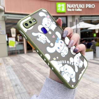 เคสโทรศัพท์มือถือแบบแข็ง ใส กันกระแทก ลายการ์ตูนสุนัข Laurel สําหรับ OPPO R15 R15 Pro R17