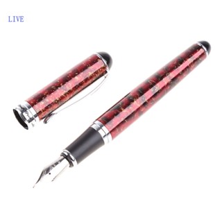 Live JINHAO x750 ปากกาหมึกซึมลาวา ขนาดกลาง สีแดง