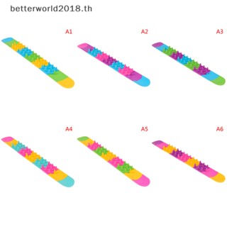 [betterworld2018] กําไลข้อมือของเล่น บรรเทาความเครียด สําหรับเด็ก 1 ชิ้น