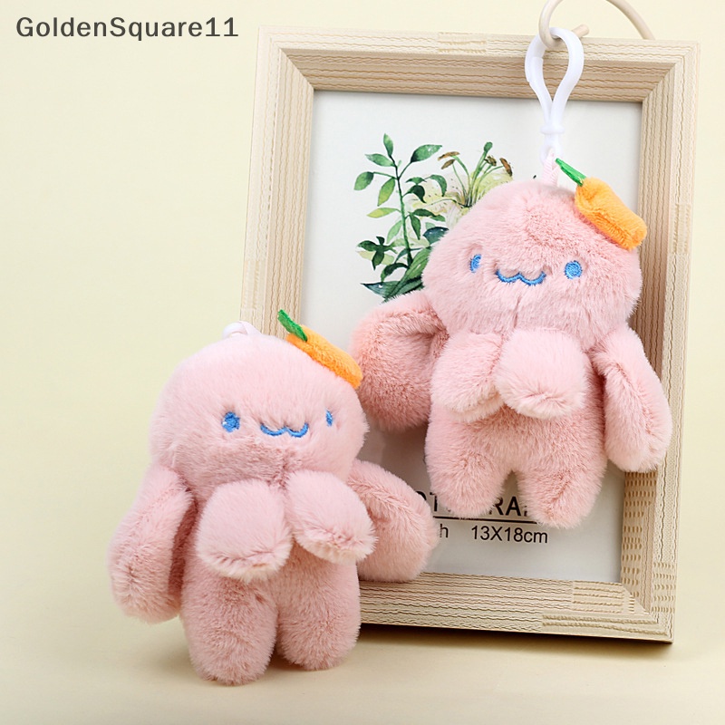 Goldensquare พวงกุญแจ จี้ตุ๊กตากระต่าย ปลาหมึกน่ารัก ของขวัญ สําหรับตกแต่งบ้าน
