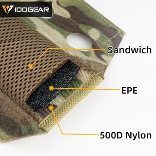 Idogear แผ่นรองไหล่ ผ้าไนล่อน FERRO STYLE FCPC คุณภาพสูง สําหรับ FCSK FCPC JPC 3949