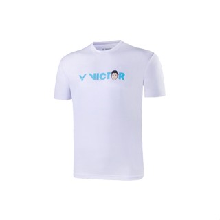 เสื้อแบดมินตัน Victor LZJ (T-20056 A) ขาว