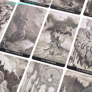 Trillioncatalpa ไพ่ทาโรต์ ลาย Gustave Dore พร็อพสําหรับงานปาร์ตี้