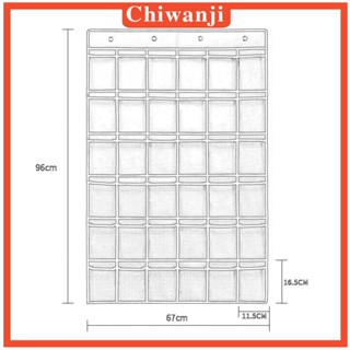 [Chiwanji] กระเป๋าจัดเก็บบัตร แบบแขวนเหนือประตู 36 ช่อง สําหรับห้องนอนเด็ก