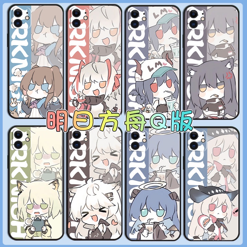 เคสโทรศัพท์มือถือ ลายการ์ตูนอนิเมะ Arknights Amiya Texas DIY สําหรับ iPhone 4 5 6 7 8 Se 2020 X Xr 11 12 13 14 15