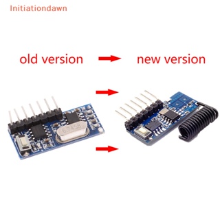 [Initiationdawn] โมดูลถอดรหัส รับรหัส 433mhz rf 4 ช่อง สําหรับเข้ารหัส 1527 1 ชิ้น