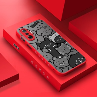 เคสซิลิโคนนิ่ม แบบแข็ง ลายการ์ตูนสัตว์น่ารัก กันกระแทก สําหรับ Xiaomi MI Poco F3 GT Redmi K40 Gaming Poco F4 GT K50