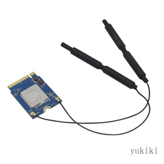 Kiki การ์ดอัพเกรดไร้สาย WiFi6+ บลูทูธ 5 0 สําหรับ Orange Pi5 AP6275P และโมดูลไร้สาย BT5 0