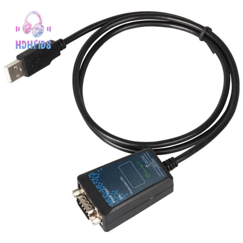 Iocrest อะแดปเตอร์แปลงสายเคเบิ้ล ชิปเซ็ต USB 2.0 เป็น Serial RS-232 DB9 9Pin FTDI ยาว 1 เมตร USB เป็